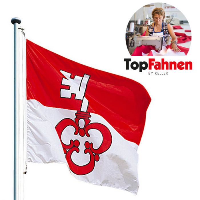 Schweiz Kanton Obwalden Hissflagge Obwalder Fahnen Flaggen 120x120cm