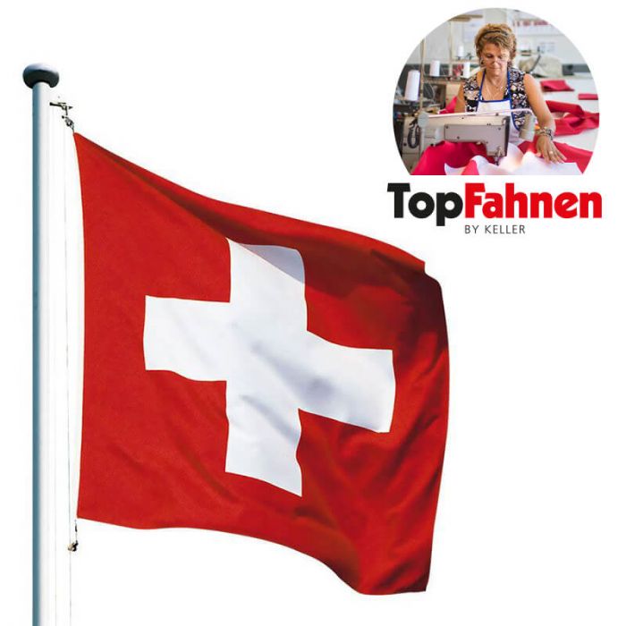Schweiz Swiss Fahne Fahnen Flagge WM 2,50x1,50m XXL