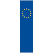 Knatterfahne Europa Superflag® 120x300 cm