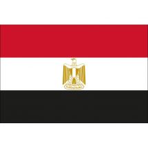 Länderfahne Ägypten
