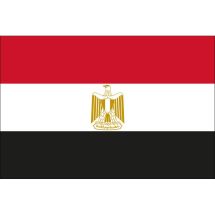 Länderfahne Ägypten Polyester 225x150 cm