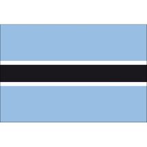 Länderfahne Botswana