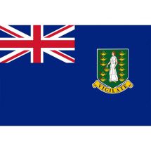 Fahne Region Britische Jungferninseln Vereinigtes Königreich