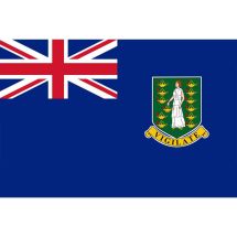Fahne Region Britische Jungferninseln Vereinigtes Königreich