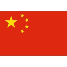 Länderfahne China Polyester 75x50 cm