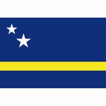 Fahne Gebiet Curaçao Niederlande