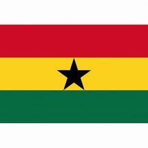 Länderfahne Ghana