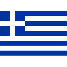Länderfahne Griechenland Polyester 225x150 cm