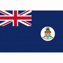 Fahne Gebiet Kaimaninseln Vereinigtes Königreich