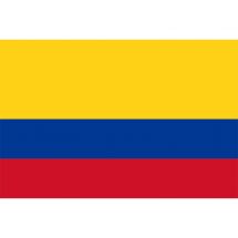 Länderfahne Kolumbien