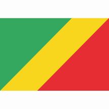 Länderfahne Republik Kongo