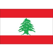 Länderfahne Libanon