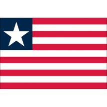 Länderfahne Liberia