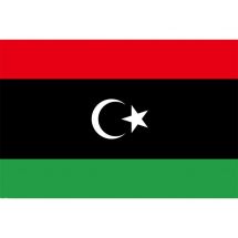 Länderfahne Libyen
