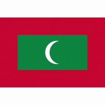 Länderfahne Malediven