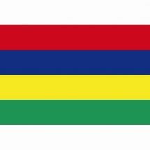 Länderfahne Mauritius