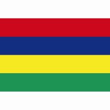 Länderfahne Mauritius