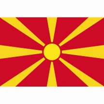 Länderfahne Mazedonien