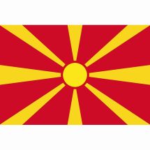 Länderfahne Mazedonien