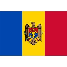 Länderfahne Moldau