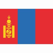 Länderfahne Mongolei