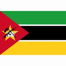 Länderfahne Mosambik