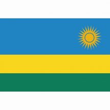 Länderfahne Ruanda