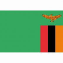 Länderfahne Sambia