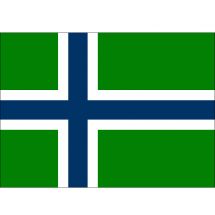 Fahne Gebiet Spitzbergen Norwegen