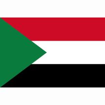 Länderfahne Sudan