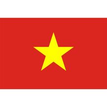 Länderfahne Vietnam Polyester 150x100 cm