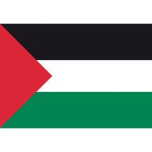 Länderfahne Palästina