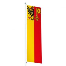 Knatterfahne Kanton Genf Superflag® 80x300 cm