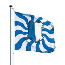 Kantonsfahne geflammt Luzern Superflag® 150x150 cm