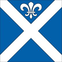 Gemeindefahne 1752 Villars-sur-Glâne Superflag® 120x120 cm