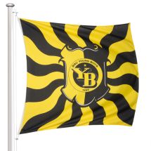 Sportfahne BSC YB official «Geflammt Wappen» Superflag® 150x150 cm
