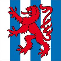 Gemeindefahne 3182 Ueberstorf Superflag® 150x150 cm