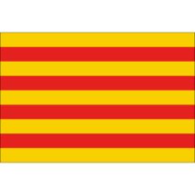 Fahne Region Katalonien Spanien