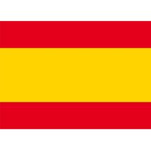 Länderfahne Spanien Polyester 75x50 cm