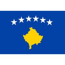 Länderfahne Kosovo
