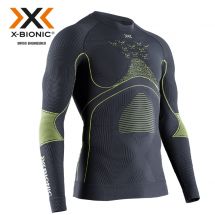 Thermo-Shirt «Energy Accumulator 4.0, charcoal-yellow