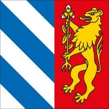 Gemeindefahne 8773 Haslen GL altes Wappen Superflag® 150x150 cm