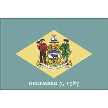 Fahne Bundesstaat Delaware USA