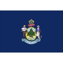 Fahne Bundesstaat Maine USA