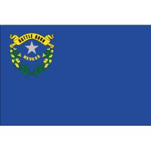 Fahne Bundesstaat Nevada USA