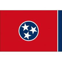 Fahne Bundesstaat Tennessee USA