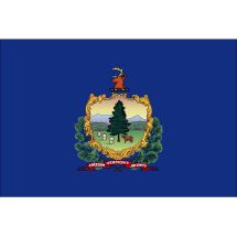 Fahne Bundesstaat Vermont USA