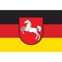 Fahne Bundesland Niedersachsen Deutschland