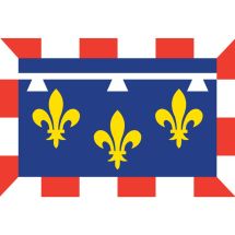 Fahne Region Centre Frankreich