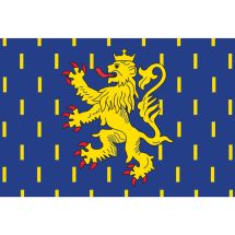 Fahne Region Franche-Comté Frankreich